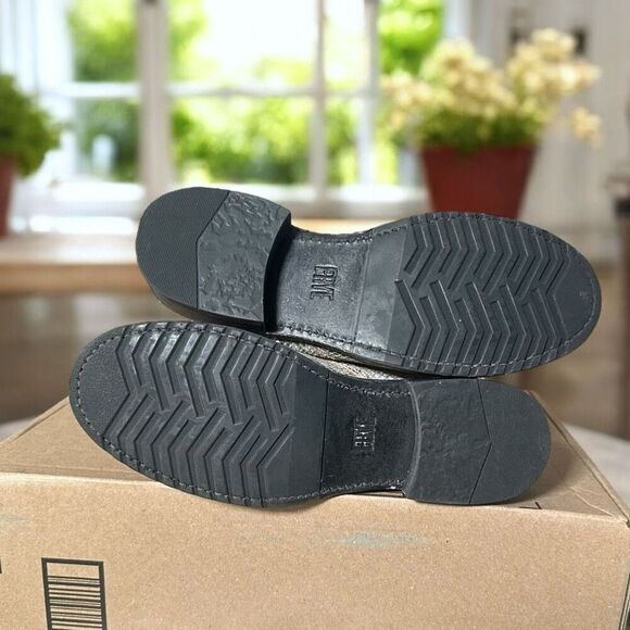 Frye $278 Veronica Textured Leather Embossed Combat Boots Lace-Up Women’s 7.5 NE - Picture 11 of 12